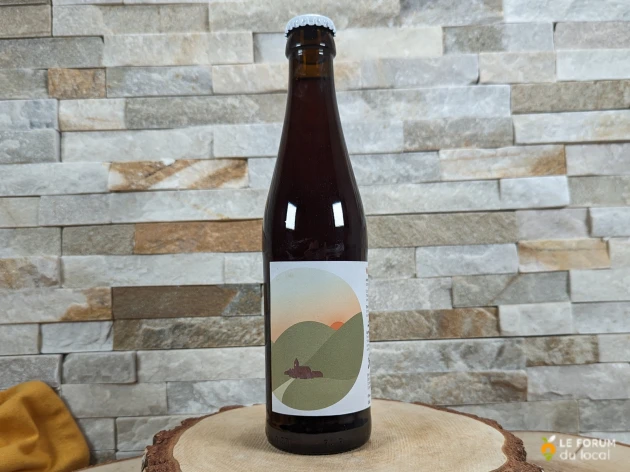 Bière artisanale ambrée 