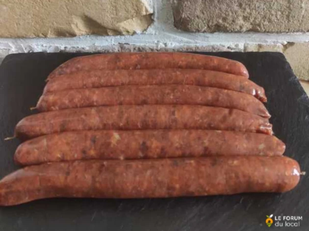 Merguez de boeuf - 6 pièces