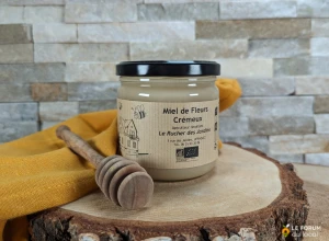 Miel de fleur crémeux bio - 500 g