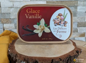 Glace vanille - Pot 1 litre