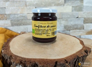 Confiture de cassis bio - 250 g