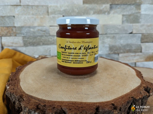 Confiture d'églantine bio - 250 g