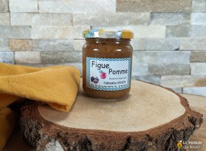 Confiture figue & pomme sans sucres ajoutés - 260 g