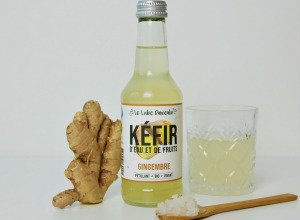 Kéfir de fruits bio -  Gingembre - 75 cl