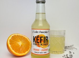 Kéfir de fruits bio -  Orange & Lavande - 75 cl