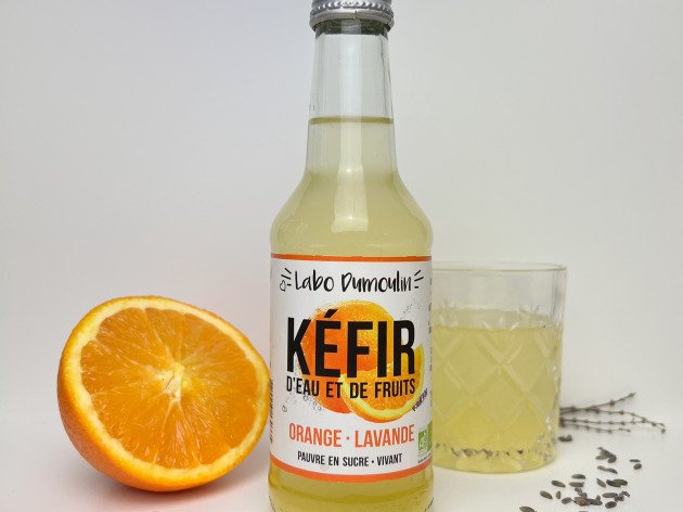 Kéfir de fruits bio -  Orange & Lavande - 75 cl