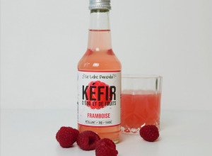 Kéfir de fruits bio -  Framboise - 75 cl