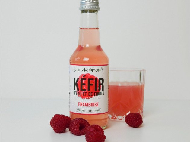 Kéfir de fruits bio -  Framboise - 75 cl