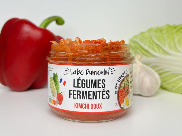 Kimchi doux bio - Légumes lacto-fermentés - 180 g