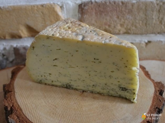 Fromage à raclette ail des ours au lait cru ~ 500 g