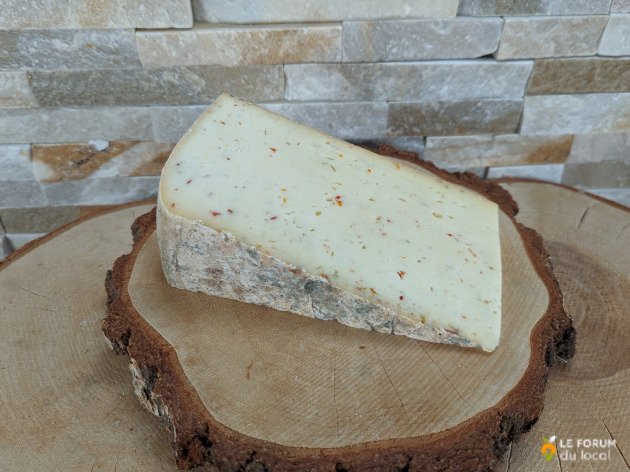 Fromage à raclette du soleil (ail, origan, tomate) au lait cru ~ 500 g