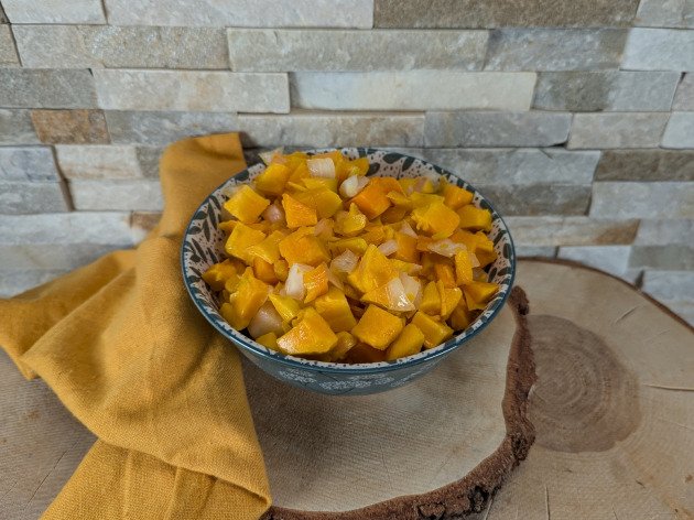 Douceur de courges (potimarron, butternut, oignon) bio - Sous-vide