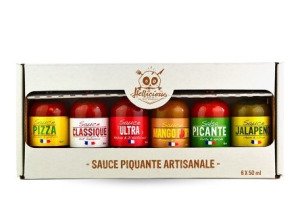 Coffret sauces piquantes Hellicious - 6 x 50 ml