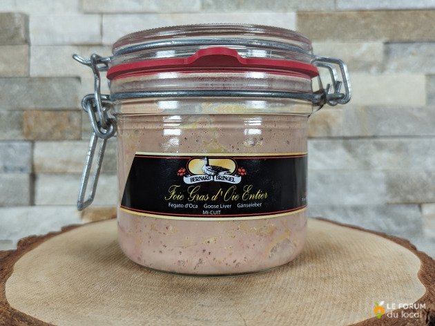 Foie gras d'oie entier mi-cuit