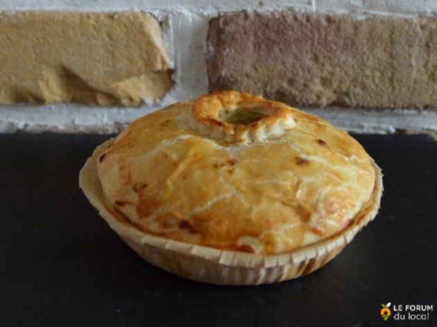 Tourte de veau aux épices de Noël - 2, 4 ou 8 personnes