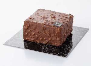 Entremet chocolat et caramel beurre salé bio - 4, 6, 8, 10 ou 12 personnes