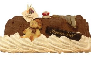 Bûche glacée - Quetsche & Cannelle - 4 ou 8 personnes