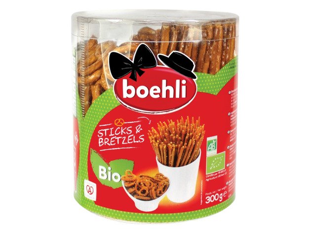 Bretzels & Sticks bio - Tubo 300 g