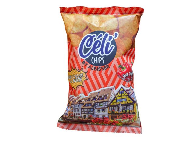 Céli' Chips artisanale - Paprika - 125 g