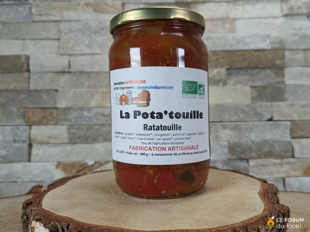 Ratatouille bio - Pota'touille - 680 g