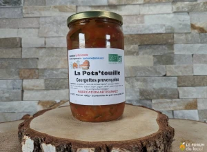 Courgettes provençales bio - Pota'touille - 670 g