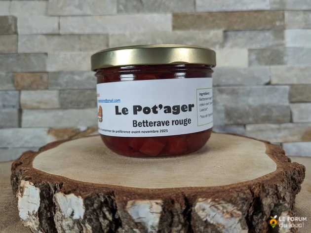 Betterave rouge bio - Pot'ager - 450 g