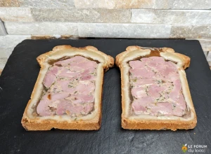 Pâté en croûte de porc - Pistache - 2 tranches