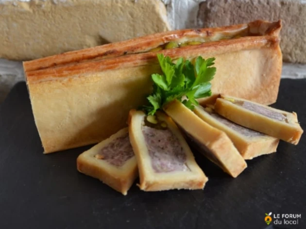 Mini pâté en croûte pistache - Pièce