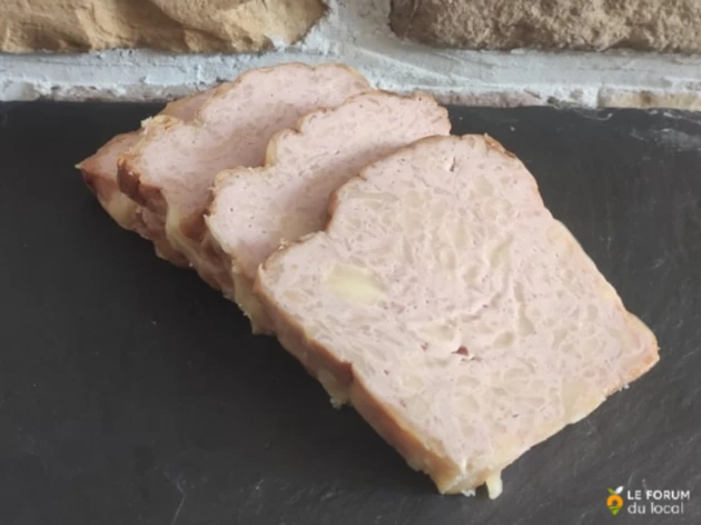 Pâté de viande de porc - Tranche épaisse ~ 200 g