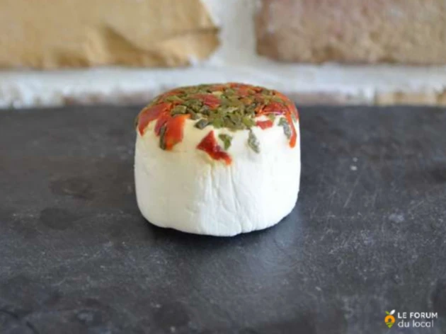 Fromage de chèvre frais aromatisé bio - 100 g