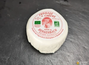 Fromage de chèvre frais nature bio - 100 g