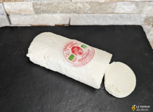 Fromage de chèvre frais nature bio - Bûchette