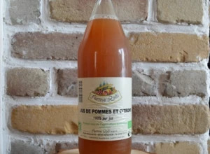 Jus de pomme et citron bio - 1 litre