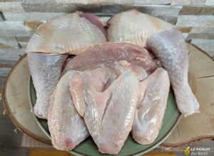 Colis de poulet fermier - Filet - Cuisse - Ailes - Aiguillettes - 6/8 personnes