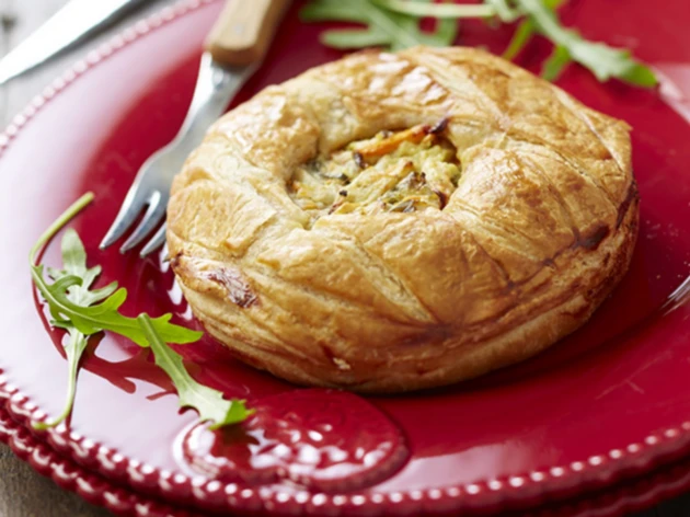 Tourte aux trois légumes bio