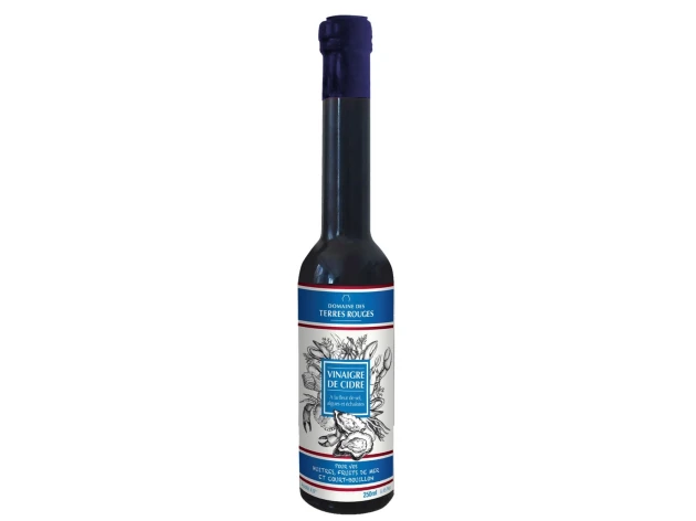 Vinaigre de cidre aux algues, échalotes et fleur de sel - 25 cl