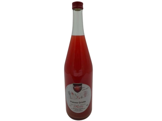 Jus de pomme et griotte artisanal - 1 litre