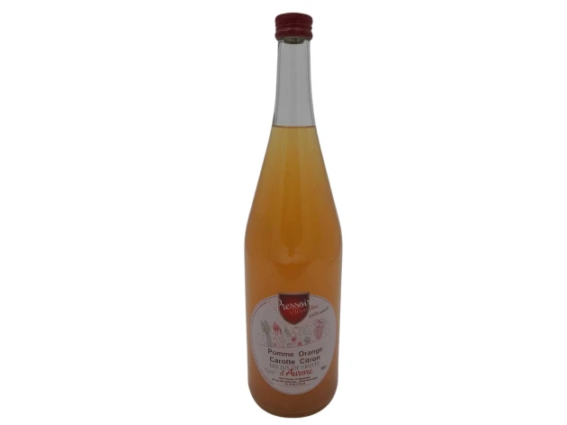 Jus de pomme, carotte, orange et citron artisanal - 1 litre