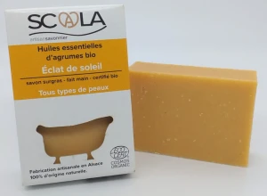 Savon surgras bio - Eclat de soleil - Agrumes