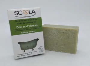 Savon surgras bio - D'ici et d'ailleurs - Tea tree, niaouli, géranium