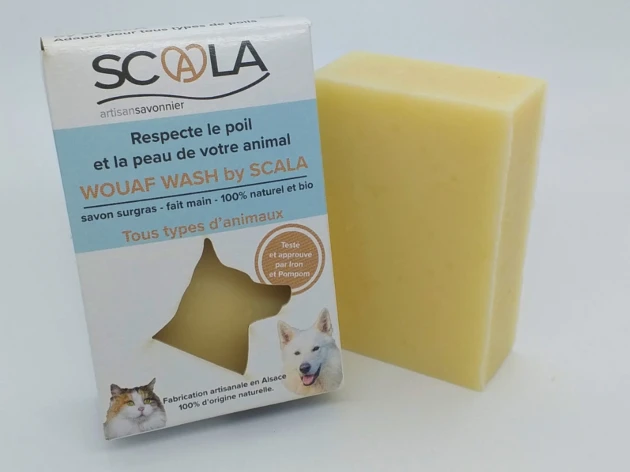 Savon Wouaf Wash - Testé et adapté pour tous les animaux