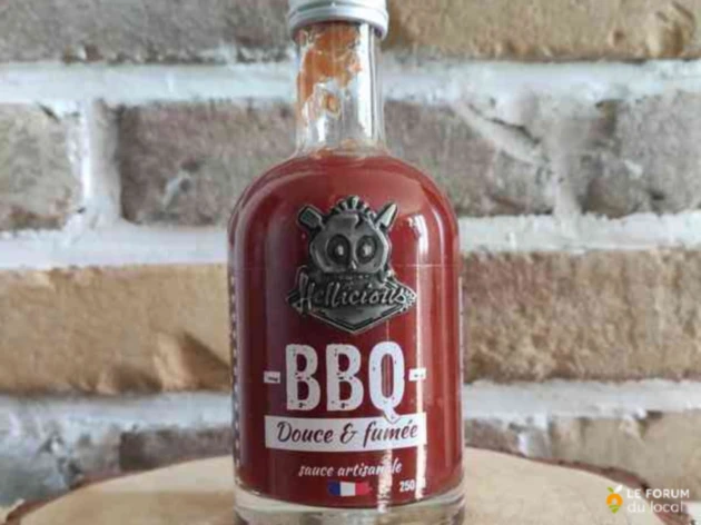 Sauce barbecue artisanale - Douce & Fumée - 250  ml