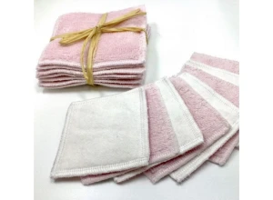 Lingettes démaquillantes lavables - 8 pièces