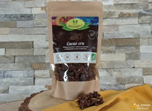 Graines pré-germées croquantes - Cacao cru - 100 g