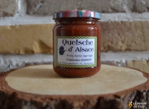 Confiture de quetsche sans sucres ajoutés - 260 g