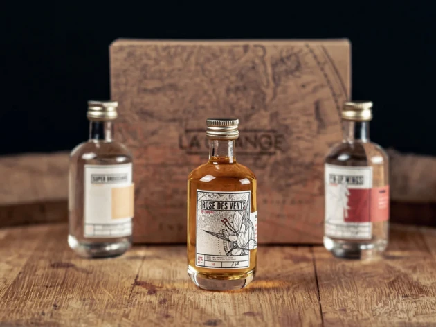 Gin - Pack 3 x 5 cl - médaillé or et argent