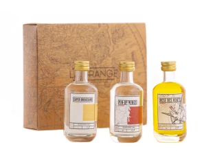 Gin - Pack 3 x 5 cl - médaillé or et argent